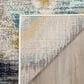 Safavieh Monaco MNC242J-3 3" x 5" Blue/Multi Area Rug, , large