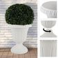 Timberlake Large Front Door Urn in White (Set of 2), , large