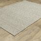 Oriental Weavers Tortuga TR04A 3"3" x 5" Beige and Black Area Rug, , large