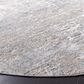 Safavieh Dream DRM415G 6"7" Round Grey and Multicolor Area Rug, , large