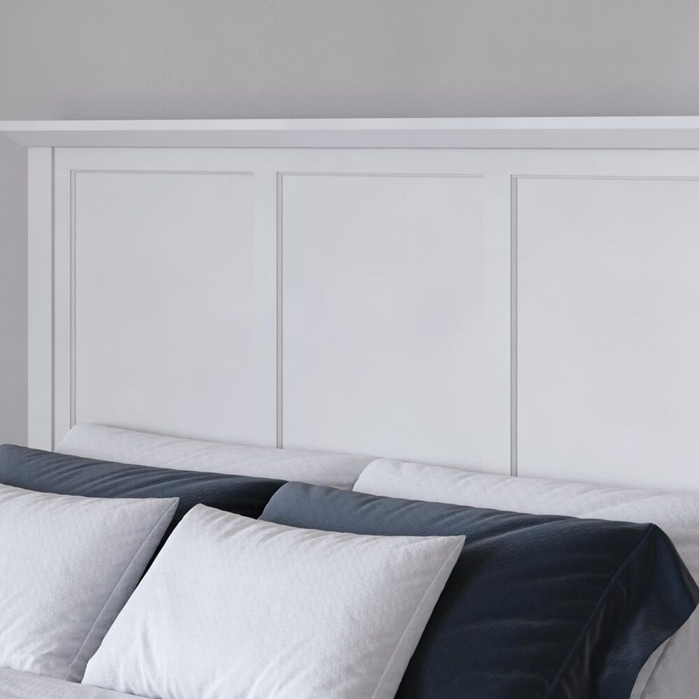 Urban Home Grace 4-Piece King Bedroom Set in Snowfall White, , large