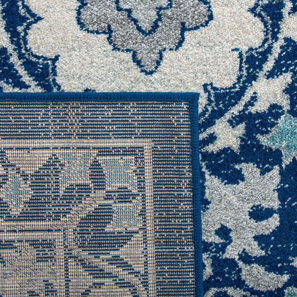 Safavieh Evoke EVK251C 10&#39; x 14&#39; Blue and Ivory Area Rug, , large