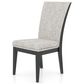 CANAD Corn 7-Piece Rectangular Dining Set in Peppercorn Washed, , large