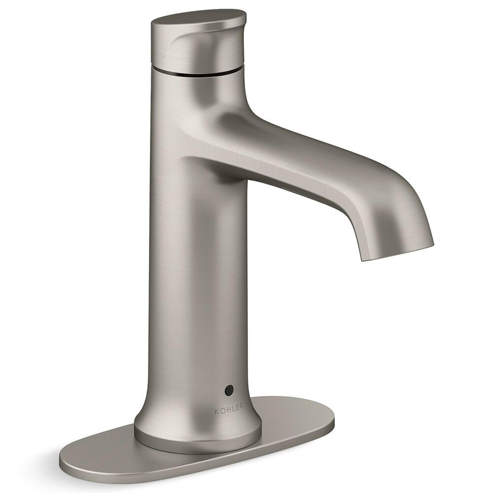 Kohler Tone Touchless Bathroom Sink Faucet in Vibrant Brushed Nickel, , large