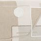 Nelson 22" x 12" Lumbar Pillow in Off White and Greige, , large
