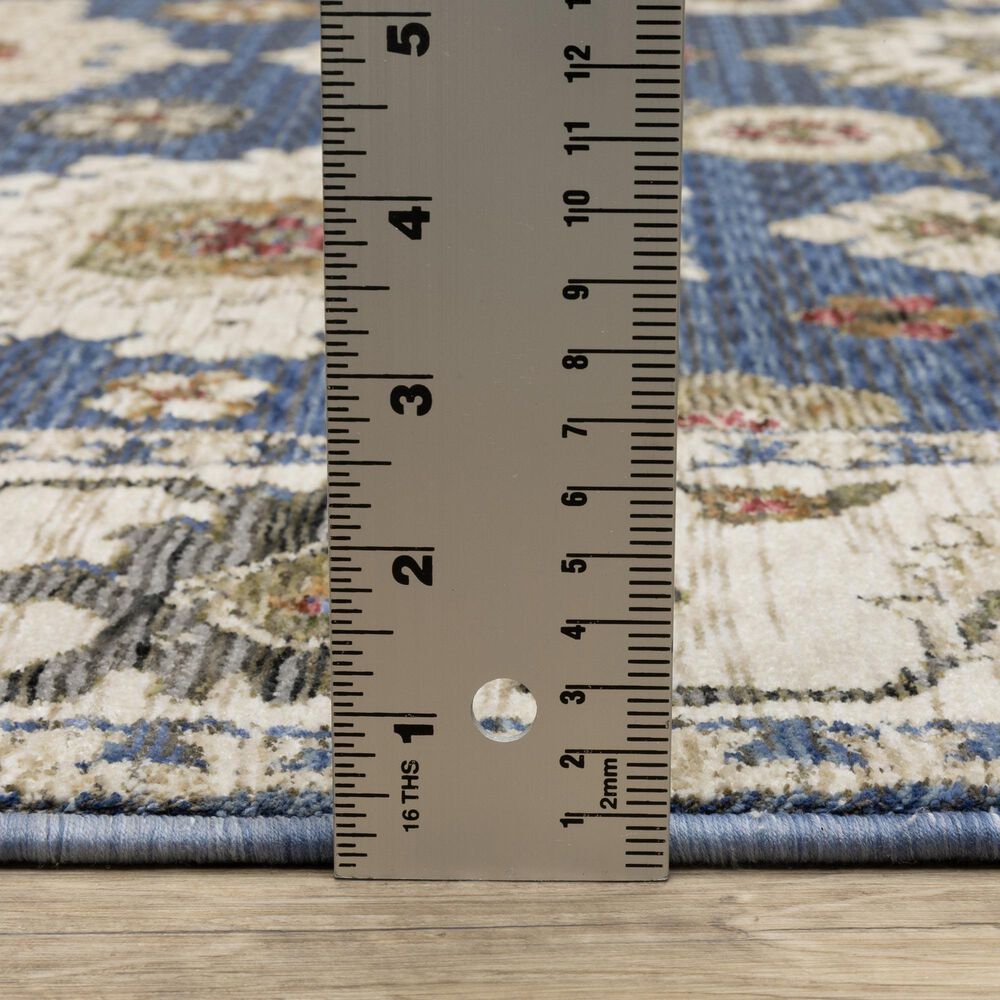 Oriental Weavers Hastings HA06Z Blue 6'7" x 9'6" Area Rug, , large