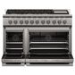 Fisher & Paykel 48" Freestanding Natural Gas Range with 6 Burners and Griddle in Stainless Steel, , large