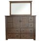 Tiddal Home Trestlewood 3-Piece Queen Poster Bedroom Set in Mesquite Pine, , large