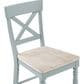 Steve Silver Darcy Dining Side Chair in Green, , large