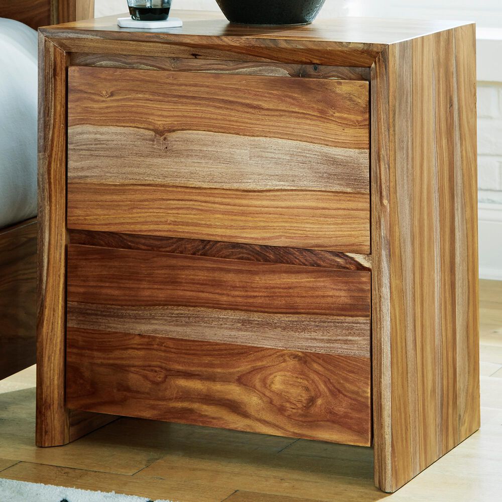 Millenium Dressonni 2-Drawer Nightstand in Brown, , large