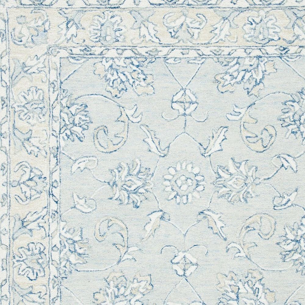 Safavieh Micro-Loop 8' x 10' Blue and Beige Area Rug, , large