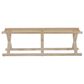 Furniture Worldwide Oasis Bench in Dockside, , large