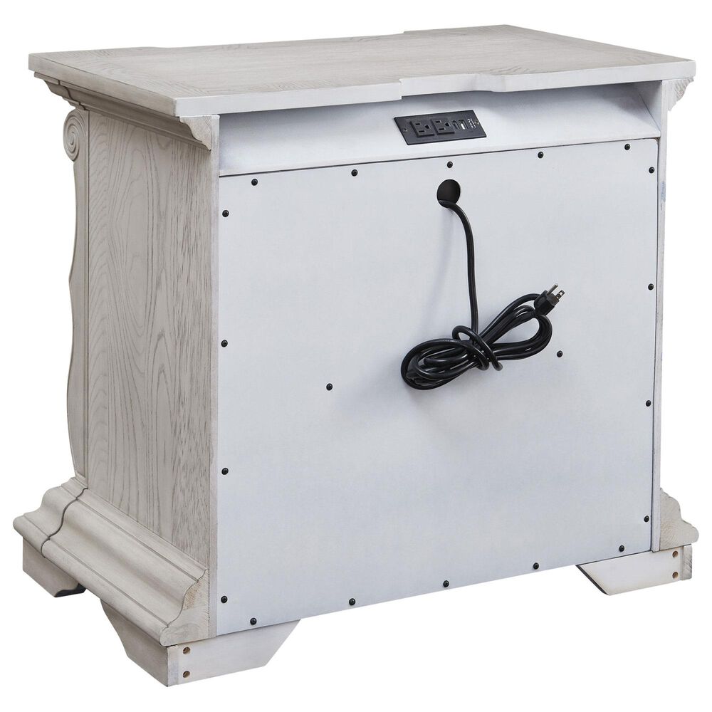 Millenium Bruchandi 4-Piece Queen Panel Bedroom Set in Antique White, , large