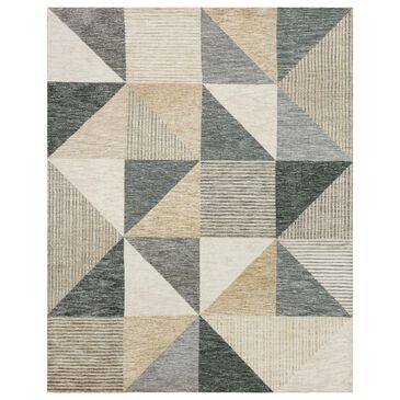 Drew and Jonathan Home Bowen Oblique 8" x 10" Tan Area Rug, , large
