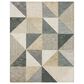 Drew and Jonathan Home Bowen Oblique 8" x 10" Tan Area Rug, , large