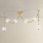 Troy Lighting Corda 6-Light Linear in Vintage Brass, , large