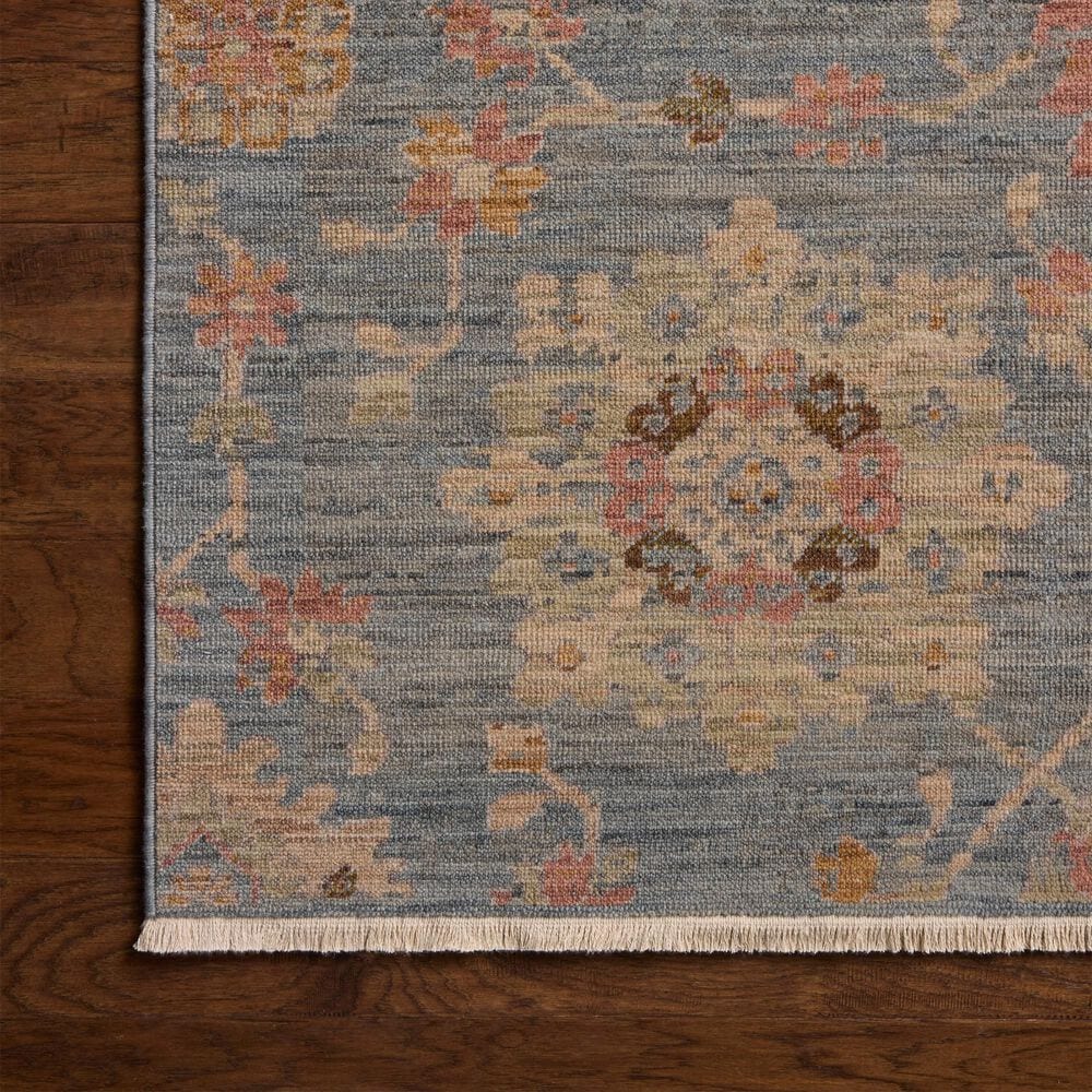 Loloi Reign Denim and Multicolor 6' x 9' Area Rug, , large