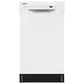Frigidaire 18" Built-In Dishwasher in White, , large