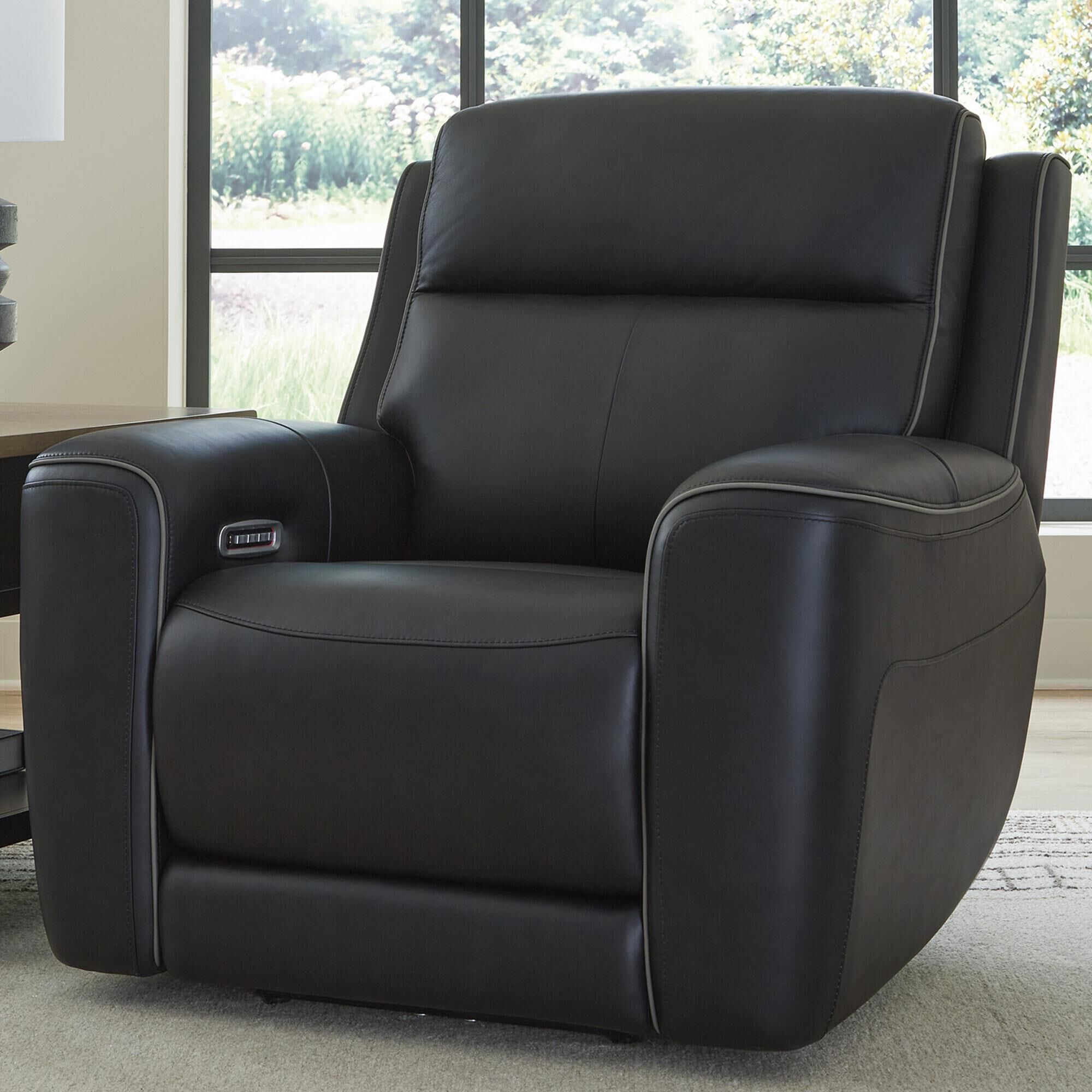 Ashley 5Z-Comfort Power Recliner in Onyx