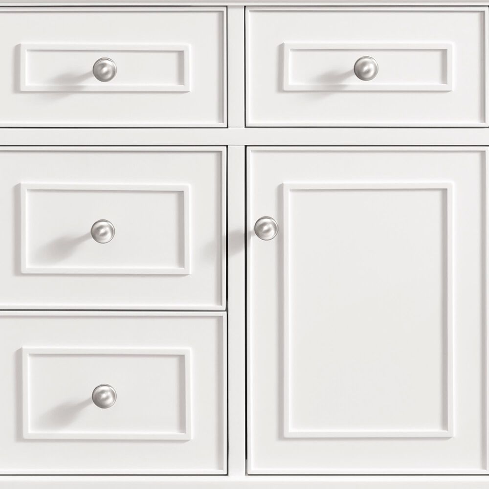 James Martin Vanities Lorelai 48&quot; Single Vanity in Bright White with 3 cm Eternal Marfil Quartz Top, , large