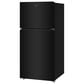 Whirlpool 19.3 Cu. Ft. Wide Top Freezer Refrigerator in Black, , large