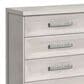 Mayberry Hill Avalanche 4-Piece King Bedroom Set in Antique White, , large