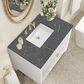 James Martin Vanities Myrrin 36" Vanity in Bright White with 3 cm Parisien Bleu Quartz Top, , large