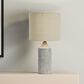Creative Coop 12" Round Cement Desk Lamp in Cement Grey, , large