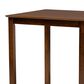 Baxton Studio Lenoir Counter Height Pub Table in Walnut Brown, , large
