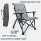 YETI Trailhead Camp Chair with Charcoal Cushion in Black, , large