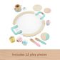 Fisher Price Wooden Tea Set with Teapot, Cups and Saucers in Multicolor, , large