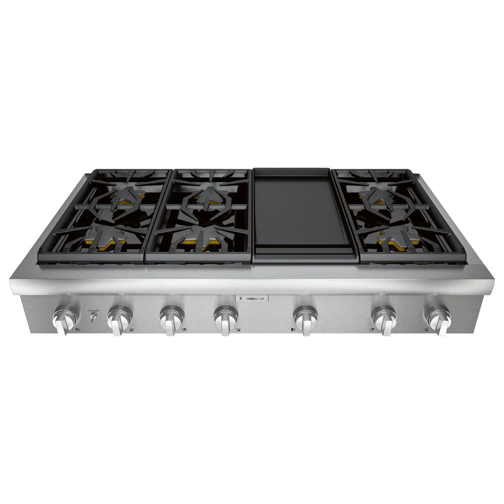 Thermador 48" Professional Rangetop in Stainless, , large