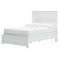 Ashley Bostwick Shoals 4-Piece Full Panel Bedroom Set in White, , large