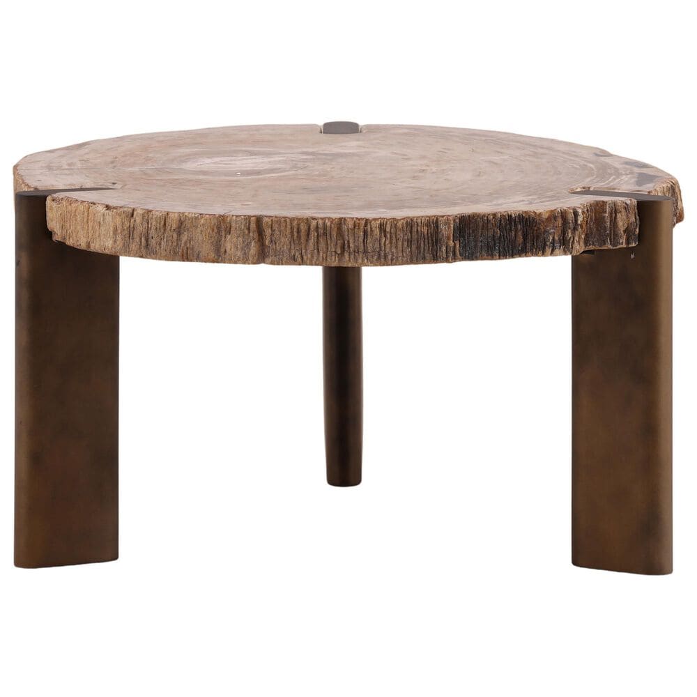 Blue Sun Designs Samplson 2-Piece Coffee Table Set in Light Natural and Bronze, , large