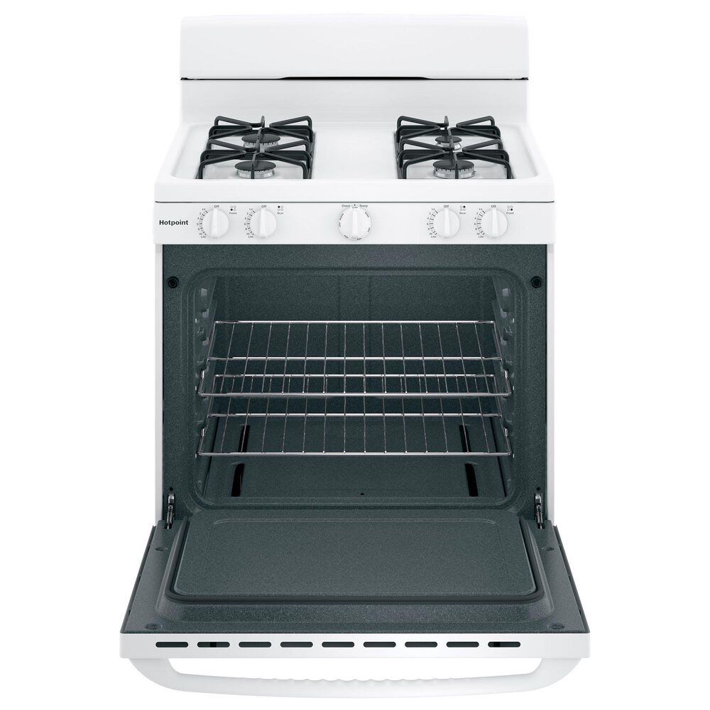 Hotpoint 30" Free-Standing Gas Range in White, , large