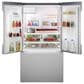 Bosch 100 Series 21.6 Cu. Ft. French Door Bottom Mount Refrigerator in Stainless Steel, , large