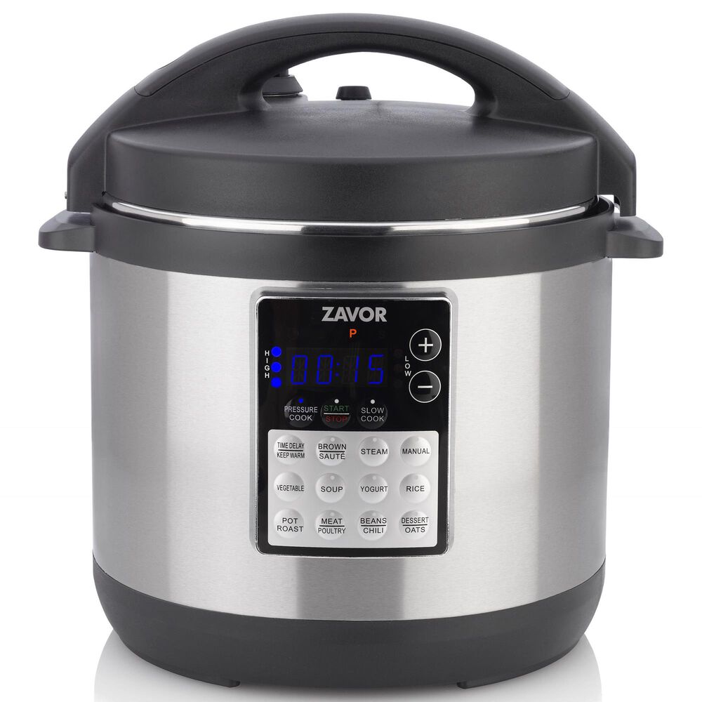 Power A Zavor LUX LCD 4qt Electric Multicooker, Black, , large