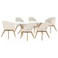 Canadel 7-Piece Dining Set in Cream and Natural, , large