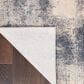 Nourison Rustic Textures Blue and Ivory 9"3" x 12"9" Area Rug, , large