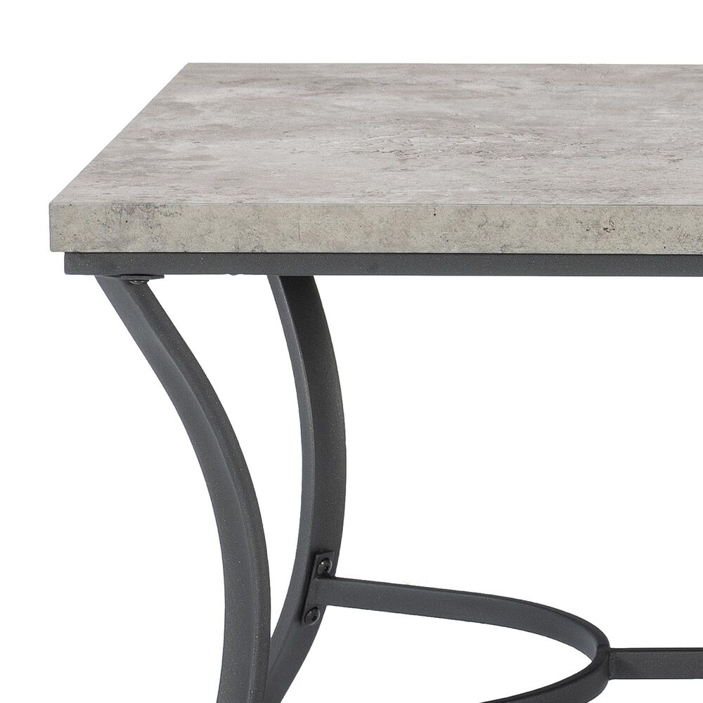 Linden Boulevard Buxton 3-Piece Table Set in Gray and Coal, , large