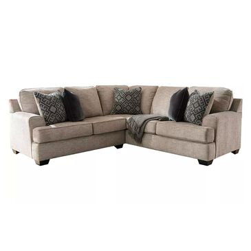 Signature Design by Ashley Bovarian 2-Piece L-Shaped Sectional in Stone, , large