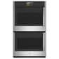 GE Profile 30" Smart Built-in Convection Double Wall Oven with Left-Hand Side-Swing Doors in Stainless Steel, , large