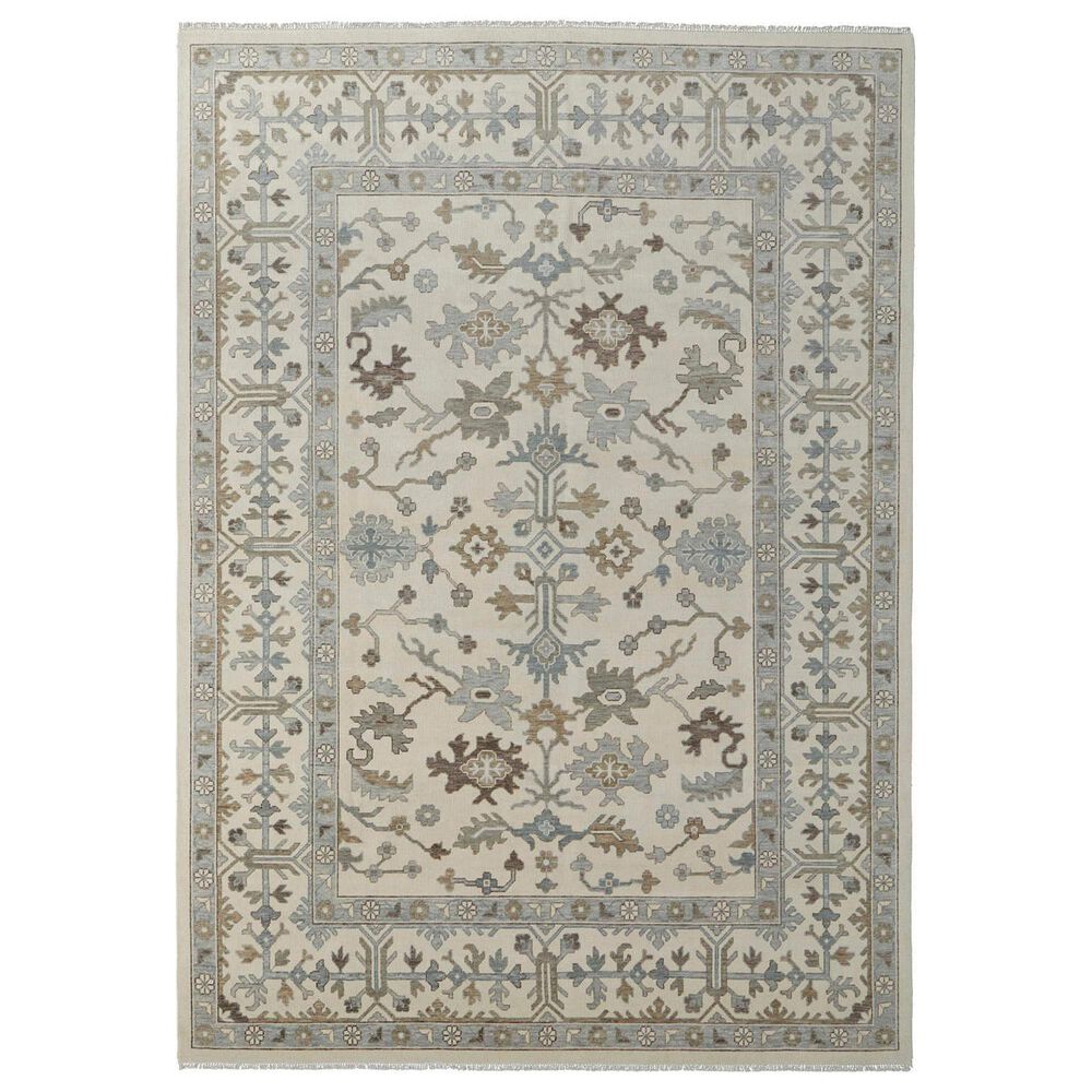 Feizy Karina 3"6" x 5"6" Beige and Gray Area Rug, , large