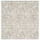 Safavieh Marbella MRB631A 6" Square Light Grey and Ivory Area Rug, , large
