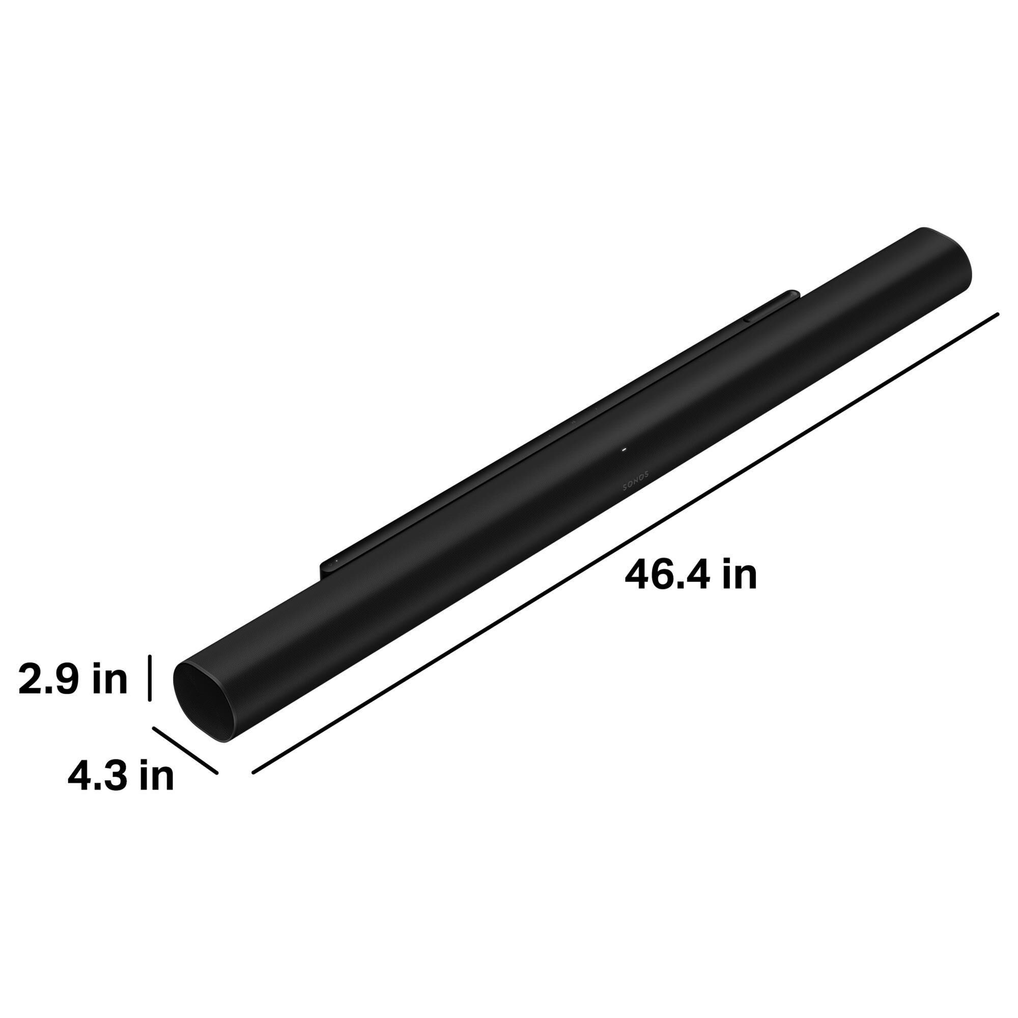 SONOS Arc Ultra Soundbar with Move 2 Portable Speaker in Black