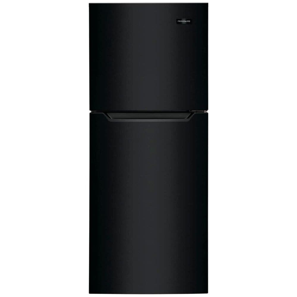 Frigidaire 10.1 Cu. Ft. Top Freezer Apartment Size Refrigerator in Black, , large