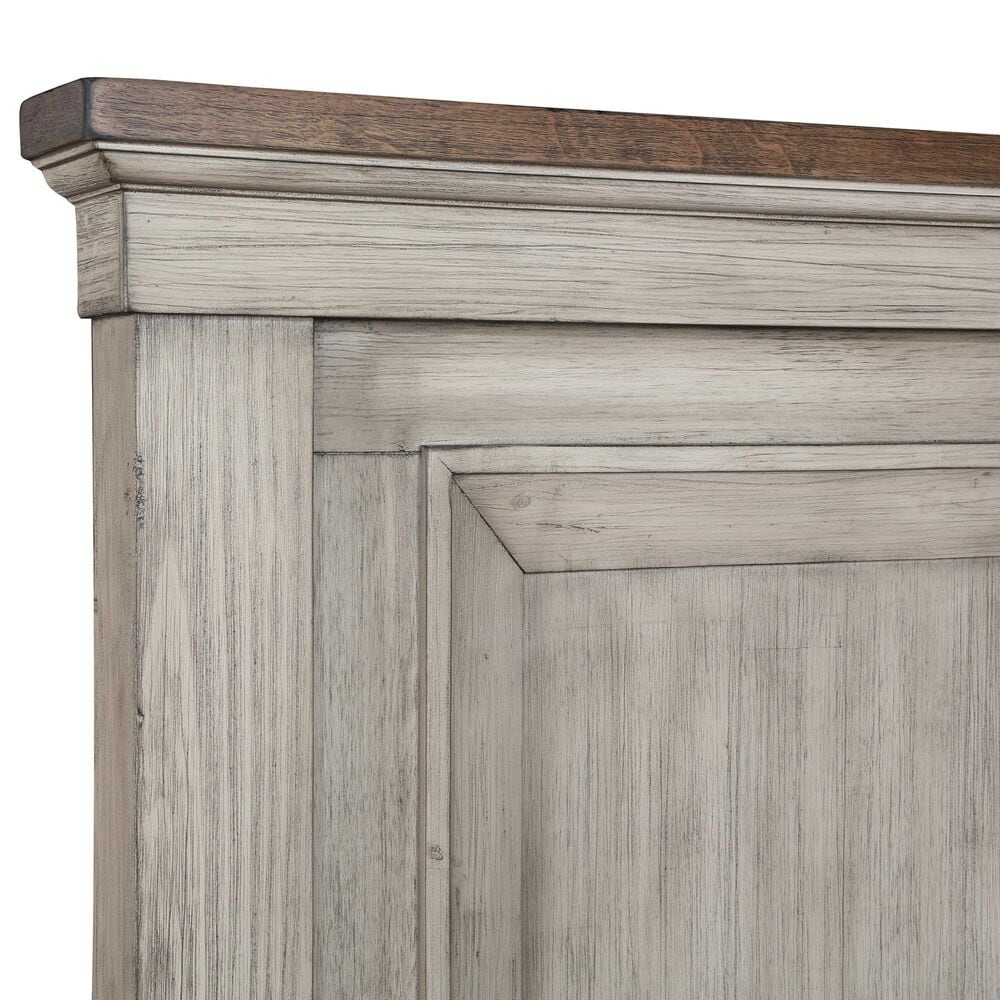 New Heritage Design Mariana Queen Bed in Vintage Creme, , large