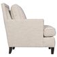 Bernhardt Addison Arm Chair in White and Cream, , large