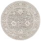 Surya Carlisle 5"3" Round Light Sage, Pale Blue, Light Gray and Ivory Area Rug, , large