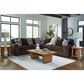 Ashley Midnight-Madness 5-Piece Symmetrical Sectional in Chocolate, , large